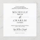 Search for classy square wedding invitations Modern