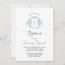 Search for calligraphy christening invitations Boy