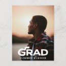 Search for minimal graduation invitations Black and white