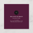 Search for burgundy business cards Minimal