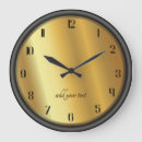 Search for black gold art deco clocks Luxury