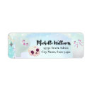 Search for little ghost return address labels Pink