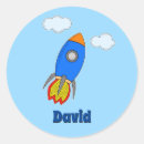 Search for cartoon rocket stickers For kids