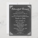 Search for chalkboard rehearsal dinner invitations Modern
