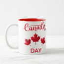 Search for celebrate canada day mugs Red