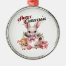 Search for bunny christmas tree decorations Pink