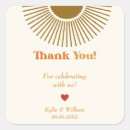 Search for sun thank you stickers Gender neutral baby shower
