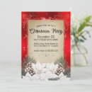 Search for poinsettia invitations Pine cones
