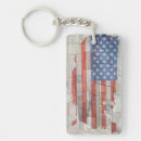 Search for vintage map key rings Flag