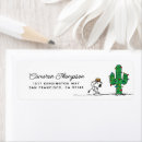 Search for spike return address labels Peanuts