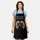 Search for gothic skull aprons Black and white