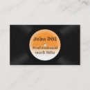 Search for deejay business cards Vintage