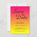 Search for pink and orange wedding save the dates Coral