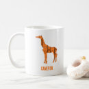 Search for abstract giraffe mugs Black
