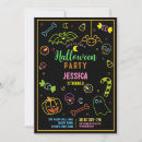 Search for kids glow party invitations Ghost