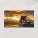 Search for freight business cards Truck