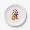 Search for funny christmas plates Dog