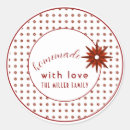Search for homemade with love stickers Elegant