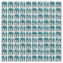 Search for elephant fabric Blue
