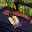 Search for bowling luggage tags Colourful