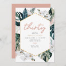 Search for palm leaf invitations Blush pink