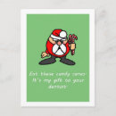 Search for funny dentist seasonal cards Santa