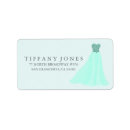 Search for wedding dress return address labels Party