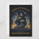 Search for potion halloween invitations Witch