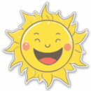 Search for sun face stickers Bright