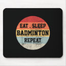 Search for train birthday mousepads Favourite hobby badminton