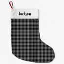 Search for scottish christmas stockings Black