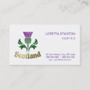 Search for thistles business cards Scotland