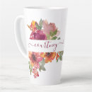 Search for burgundy floral mugs Watercolor
