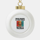 Search for vizsla christmas tree decorations Wolf