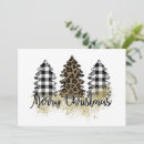 Search for leopard christmas cards Plaid