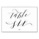Search for table number 6 weddings Modern
