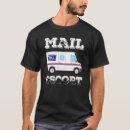 Search for mail truck tshirts Postman