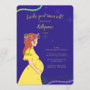 Search for mardi gras beads invitations Fleur de lis