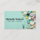 Search for sewing needle business cards Fashion blogger