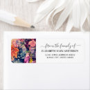 Search for pink orange floral return address labels Elegant