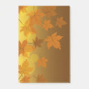 Search for maple leaf post it notes Autumn