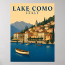 Search for vintage italian travel posters Lake como