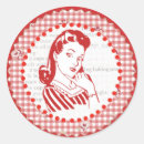 Search for kitchen bridal shower stickers Retro