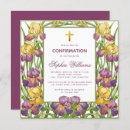 Search for purple confirmation invitations Girl