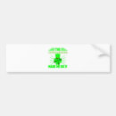 Search for leprechaun bumper stickers St patricks day