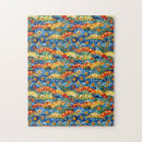 Search for contemporary art puzzles Red