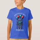 Search for robot boys tshirts Birthday boy
