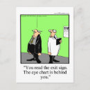 Search for optometrists postcards Eye exam