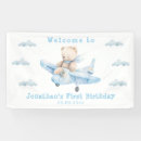 Search for teddy bear birthday banners Cute