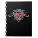 Search for vampire notebooks Vintage